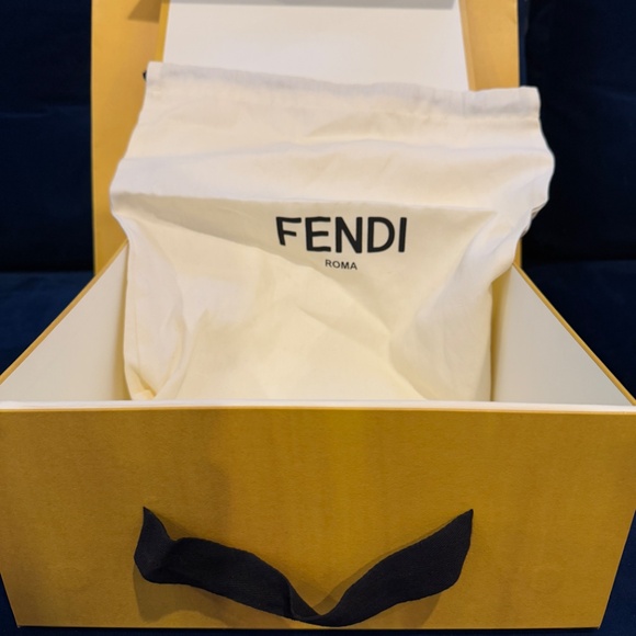 Fendi First Small Raffia Bag - Picture 2 of 8